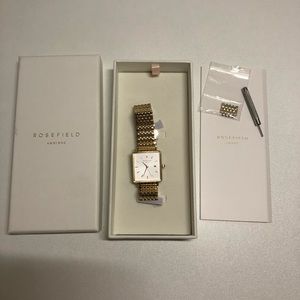 Rosefield Gold Boxy Women’s Watch